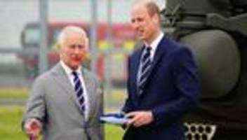 Britische Royals: König Charles gibt militärischen Titel an William ab