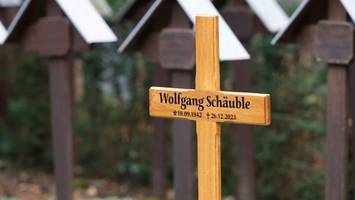 Erde an Schäubles Grab ausgehoben – Staatsschutz ermittelt
