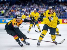 deutschland bei der eishockey-wm: chancenlos gegen schweden