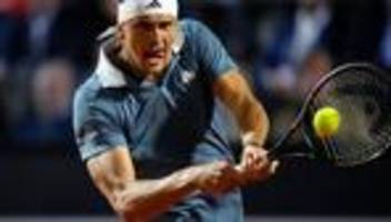 ATP-Turnier in Rom: Tennis-Olympiasieger Zverev erreicht Viertelfinale in Rom