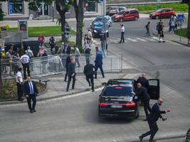 mutmaßlicher attentäter gefasst: slowakischer regierungschef fico durch schüsse lebensgefährlich verletzt
