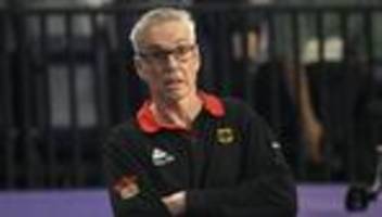 basketball: bericht: weltmeister-coach herbert vor abschied nach olympia