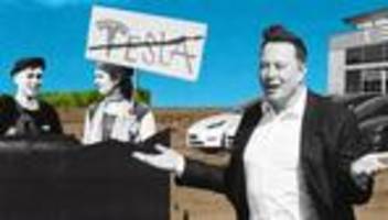 Protest in Grünheide: Warum Klimaaktivisten ausgerechnet gegen Tesla protestieren