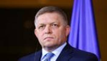 schüsse auf robert fico: politiker verurteilen angriff auf slowakischen regierungschef fico