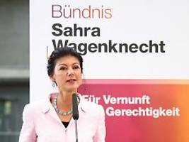 BSW setzt auf Sachsen-Wahl: Wagenknecht-Partei für Ostdeutschen-Quote