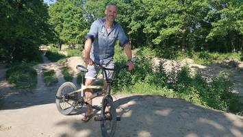 mountainbike-legende begeistert von einzigartigem bikepark