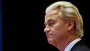 Niederlande: Wilders einigt sich mit rechten Parteien auf Koalition