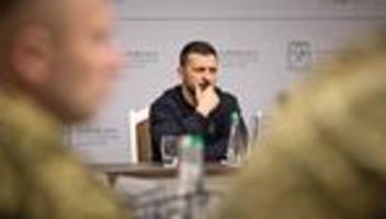 Krieg in der Ukraine: Lage in Charkiw laut Wolodymyr Selenskyj äußerst schwierig