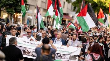 Demonstration zum Palästinenser-Gedenktag in Berlin
