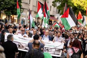 Demonstration zum Palästinenser-Gedenktag in Berlin