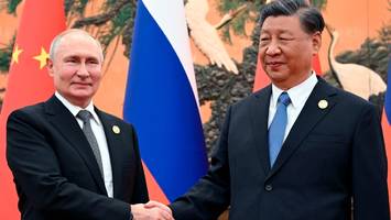 „alter freund“ in peking - china sichert russland bei putin-besuch zusammenarbeit zu