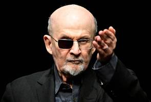 rushdie: buchvorstellung in berlin: jetzt gehört er mir. er ist meine figur