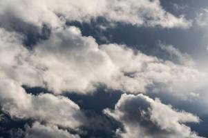 sonne, wolken und schauer am pfingstwochenende