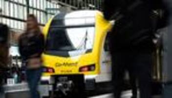 verkehr: ausfälle und umwege: bahnstrecke stuttgart-karlsruhe