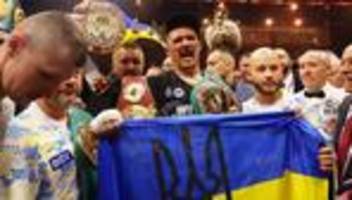 boxen : olexander ussyk ist unumstrittener schwergewichtschampion