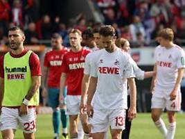 strafe wirft bittere fragen auf: absteiger 1. fc köln steht vor einem scherbenhaufen