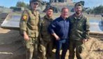 Verteidigung: Pistorius bei Bundeswehr und Militärübung in Litauen