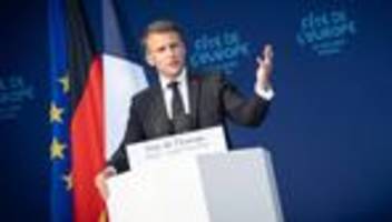 emmanuel macron in dresden: unser europa kann sterben, wenn wir falsche entscheidungen treffen