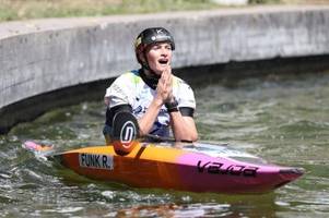 olympiasiegerin funk zweite beim kanuslalom-weltcup