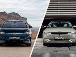 mittelklasse-stromer im test: welcher darf's sein - vw id.7 oder hyundai ioniq 5?