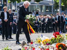 trauerfeier für getöteten polizisten: einer von uns