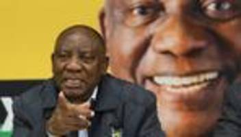 cyril ramaphosa: südafrikas präsident strebt parteiübergreifende regierung an