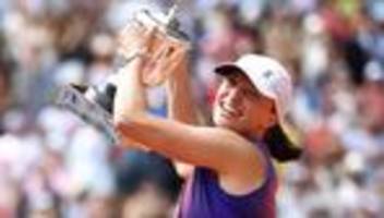 Tennis: Iga Swiatek gewinnt zum vierten Mal French Open