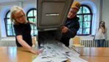 eu: zwischenstand: bsw liegt in thüringen zweistellig