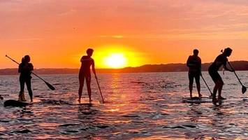 mega-trend sup: aber pinneberg macht es den paddlern schwer