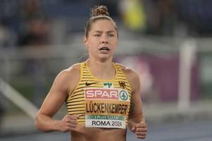 Gina Lückenkemper ohne Medaille über 100 Meter