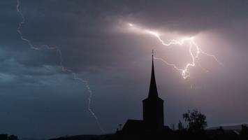 Unwetter zum Wochenbeginn in Niedersachsen und Bremen