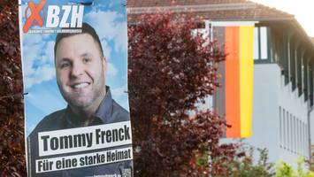 landkreis hildburghausen - rechtsextremist frenck scheitert in thüringen bei landratswahl