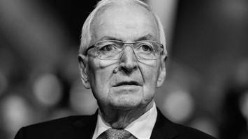 ex-bundesumweltminister töpfer ist tot