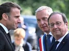 Als Abgeordneter Le Pen stoppen: Frankreichs Ex-Präsident Hollande kandidiert bei Neuwahl