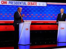 TV-Duell Biden vs. Trump: Joe Bidens schlimme Nacht