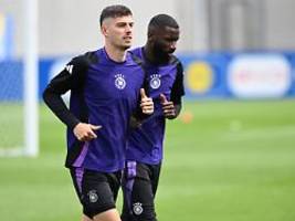 Andrich überrascht mit Haarfarbe: DFB-Abwehrchef Rüdiger sendet gute Signale