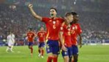 Achtelfinale der Fußball-EM: Spanien schlägt Georgien und trifft im Viertelfinale auf Deutschland