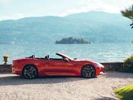das erste stromer-cabrio: maserati grancabrio - elektrisch stark, als v6 emotional