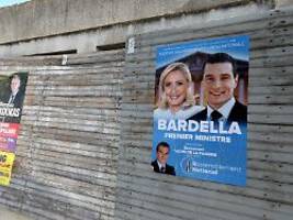 niederlage für macron: parlamentswahl in frankreich: rechtsnationale bei erster runde vorne