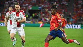 Live! Spanien gegen Georgien 0:1: Deutschland-Gegner gesucht