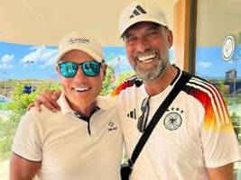 Neue beste Freunde?: Dieter Bohlen und Jürgen Klopp im Strahlemodus