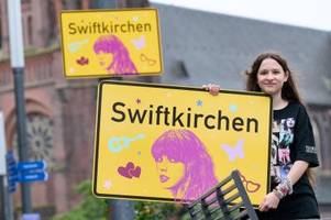 Zu Ehren von Taylor Swift: Gelsenkirchen wird Swiftkirchen