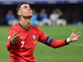 Portugal schlägt Slowenien: Das große Drama des Cristiano Ronaldo