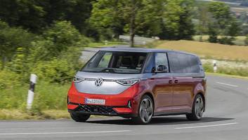 fahrbericht vw id buzz xl gtx - elektro-bulli bekommt mehr platz und power, doch es bleibt ein problem