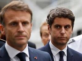 Komplizierte Regierungsbildung: Macron lehnt Rücktritt von Premier Attal vorerst ab
