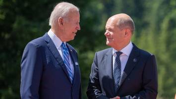 beim g7-gipfel - us-präsident biden zieht schlaf einem gespräch mit bundeskanzler scholz vor