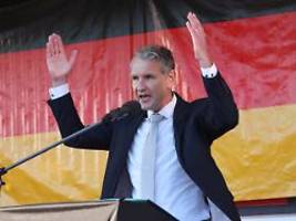 vorwurf: staat verunglimpft: thüringer landtag hebt höckes immunität erneut auf