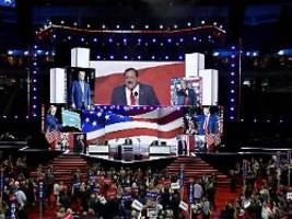 auf parteitag der republikaner: trump offiziell als präsidentschaftskandidat nominiert