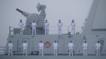 scharfe munition im südchinesischen meer - china und russland starten gemeinsame marineübungen
