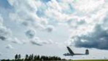 notlandung: segelflieger muss im vogtland notlanden